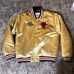 Gold bulls jacket